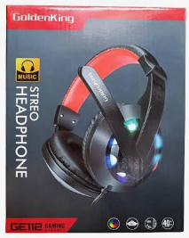 GOLDEN KING GE112 RGB Gaming Headset Stereo Sound Noise Cancelling Microphone
