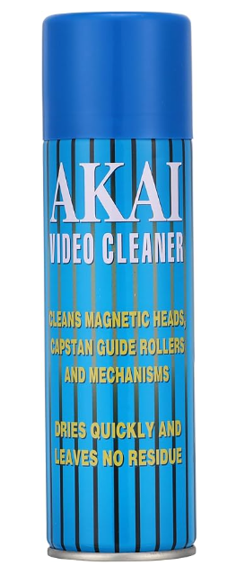 AKAI video cleaner جاف