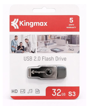 KINGMAX USB 2.0 FLASH DRIVE 64GB S3