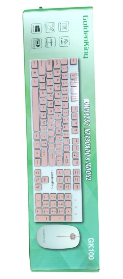 MouseMouse & Keyboard Wireless GoldenKing GK100..
