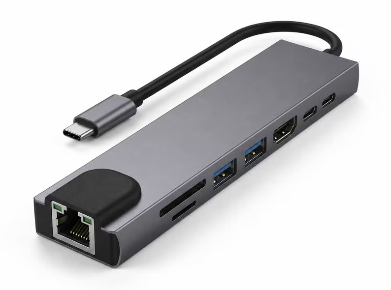 TYPE-C to HDTV 8 in 1
