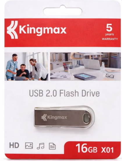 KINGMAX USB 2.0 FLASH DRIVE 16GB X01